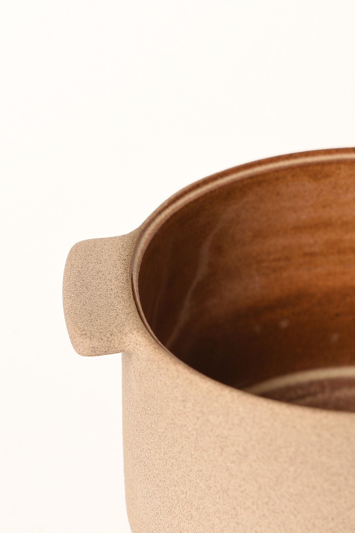 Toffee Seramik Sufle Kabı – El Yapımı 250 ml Stoneware Fırın Kabı