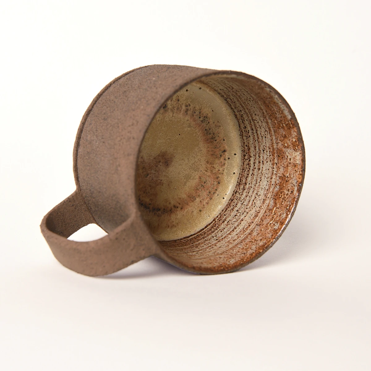 Toffee Kahverengi Kahve Fincanı – 180 ml Stoneware – 1 Adet