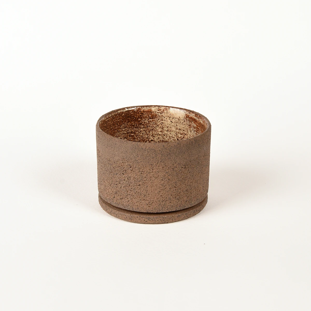 Toffee Kahverengi Espresso Fincanı – 80 ml Stoneware – 1 Adet