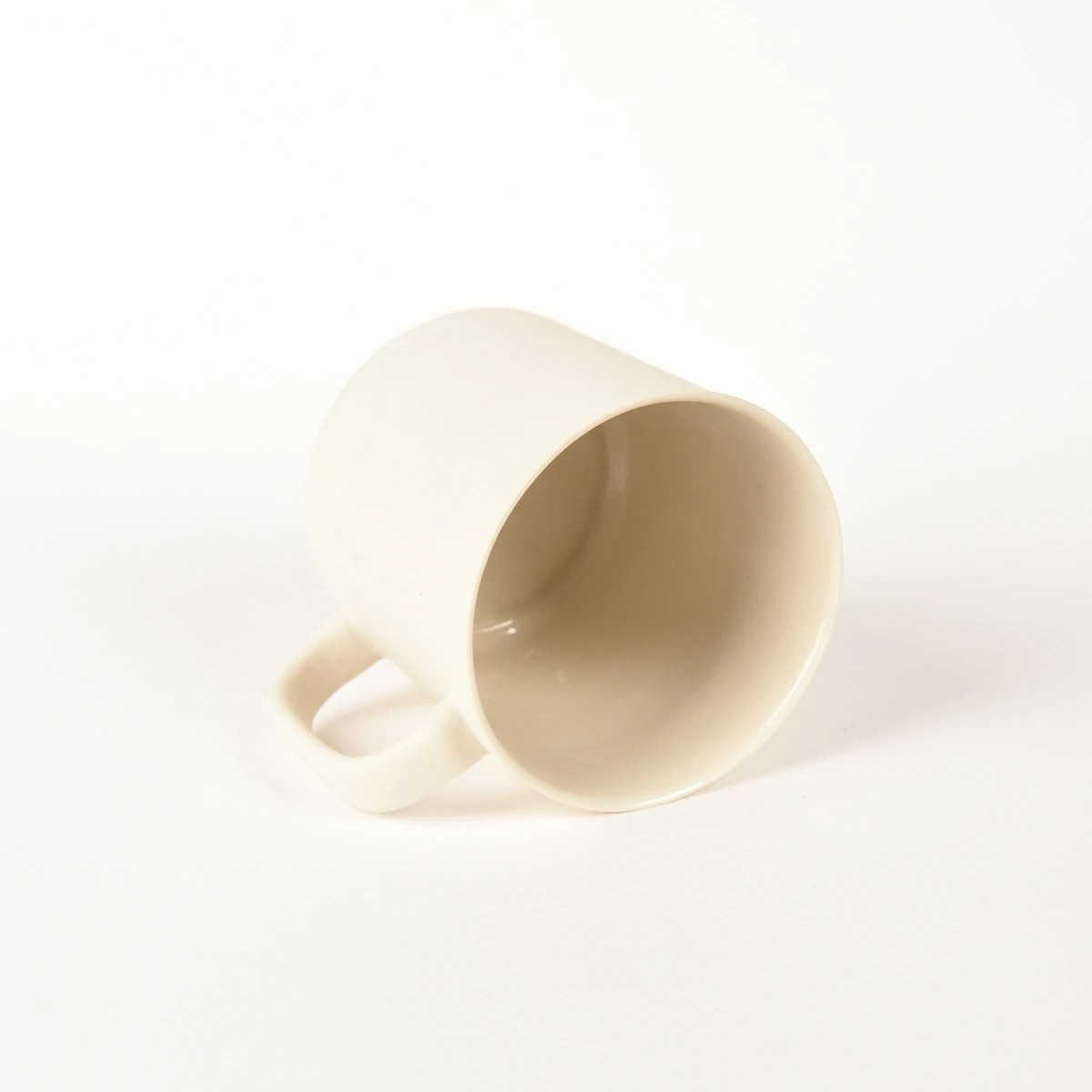 Pebble Beyaz Kupa – 270 ml Limoges Porselen – 1 Adet