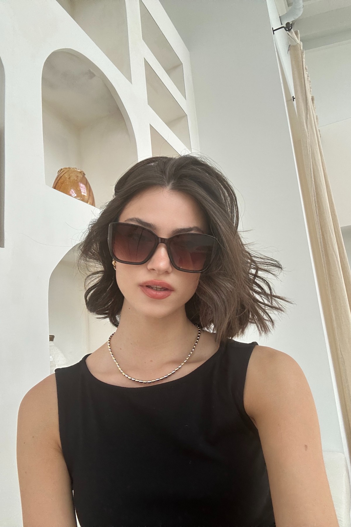 Guess Cat-eye Premium Gözlük Kahve