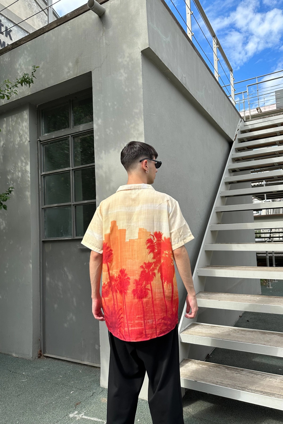 Summer Vibe Kısa Kol Gömlek