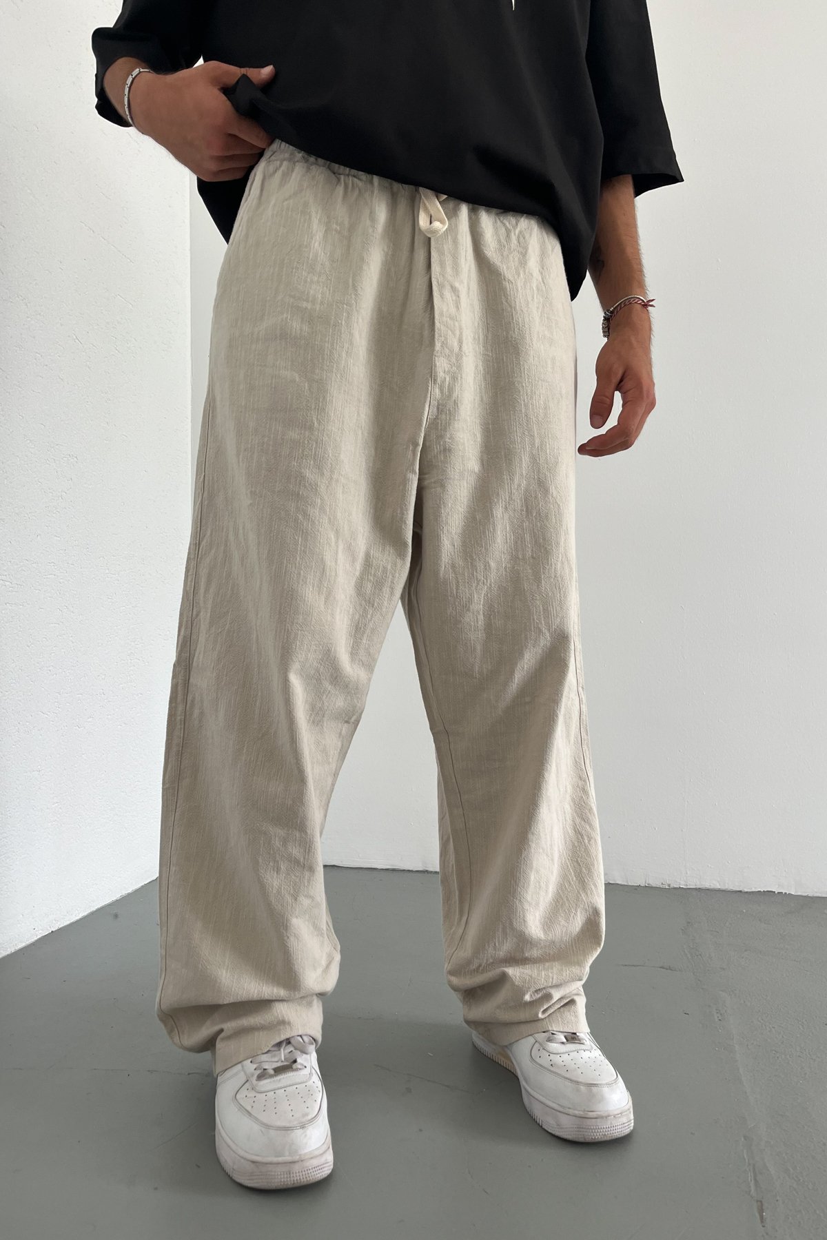 VAMS KETEN BAGGY PANTOLON