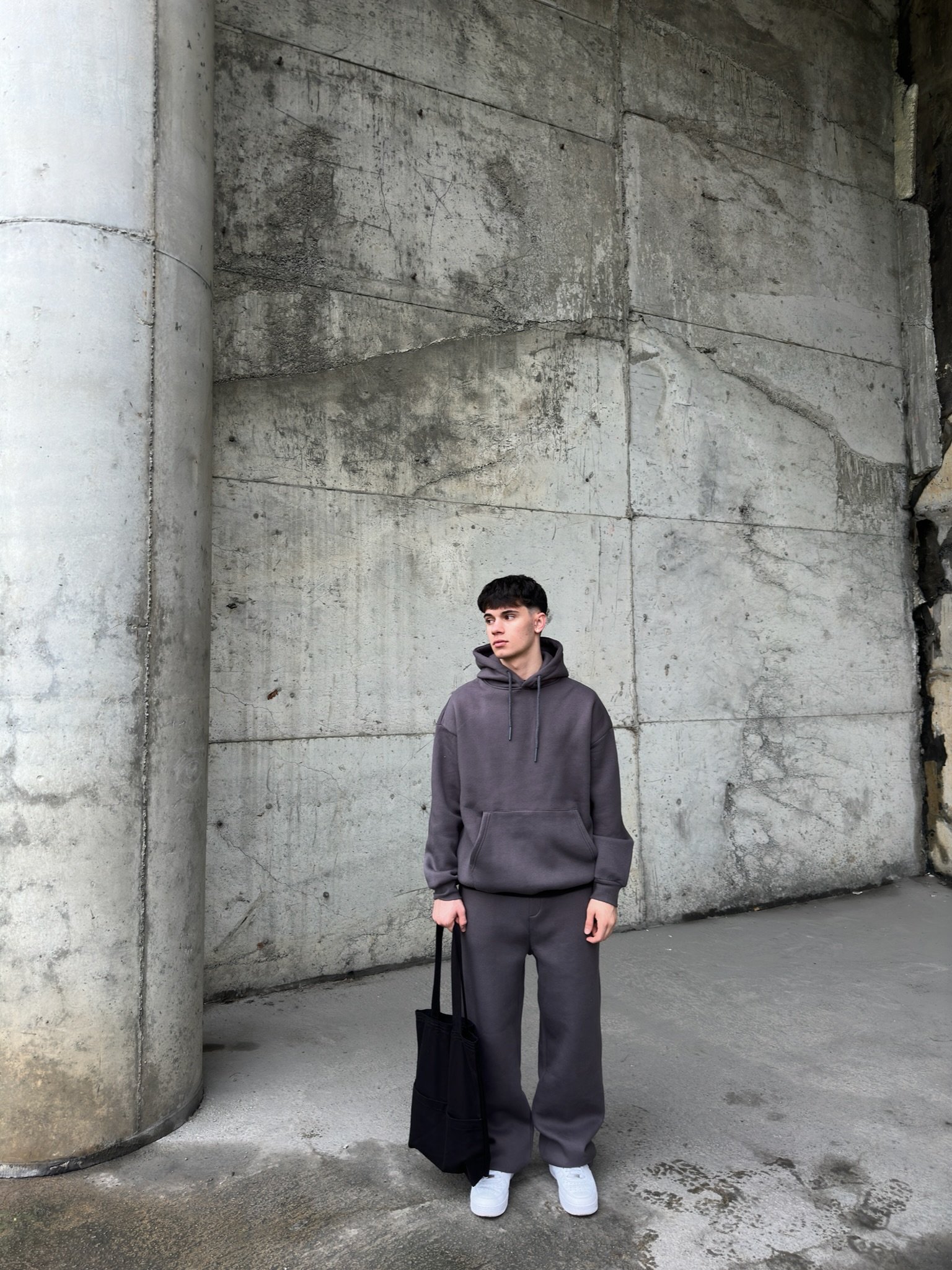 Kanguru Cepli Oversize Takım