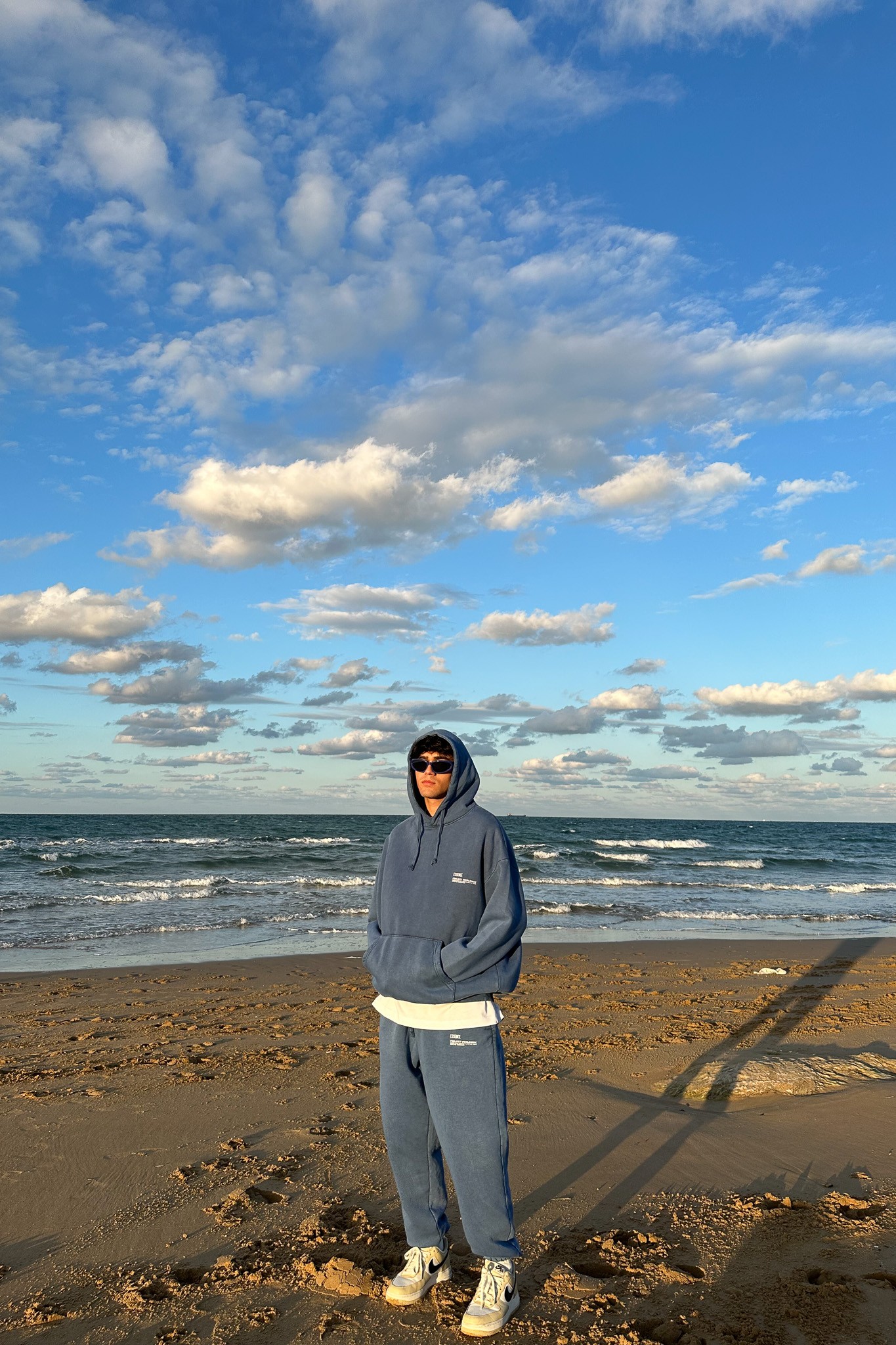 Comfy Mavi Oversize Eşofman Takımı