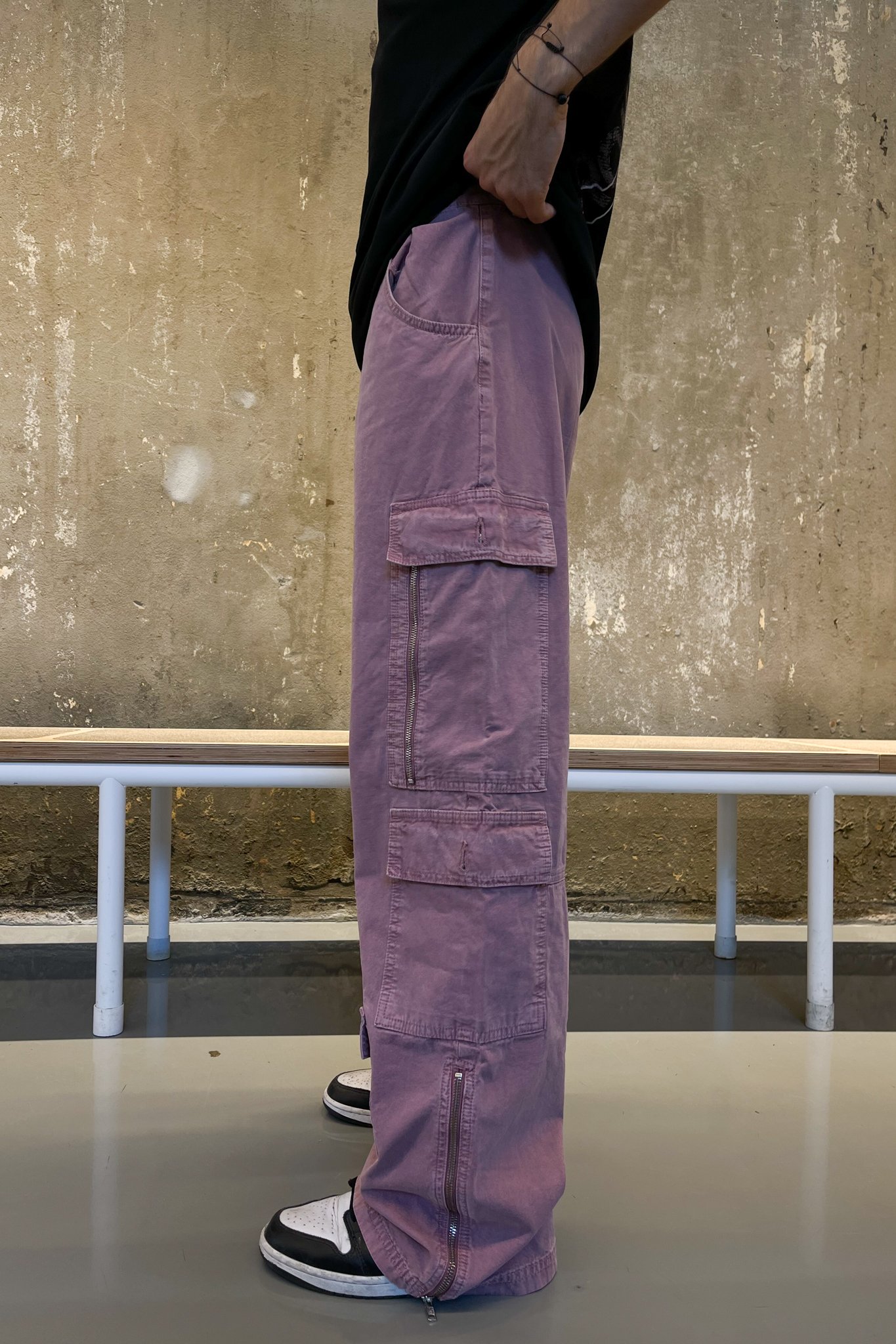 CQ Pembe Baggy Pantolon