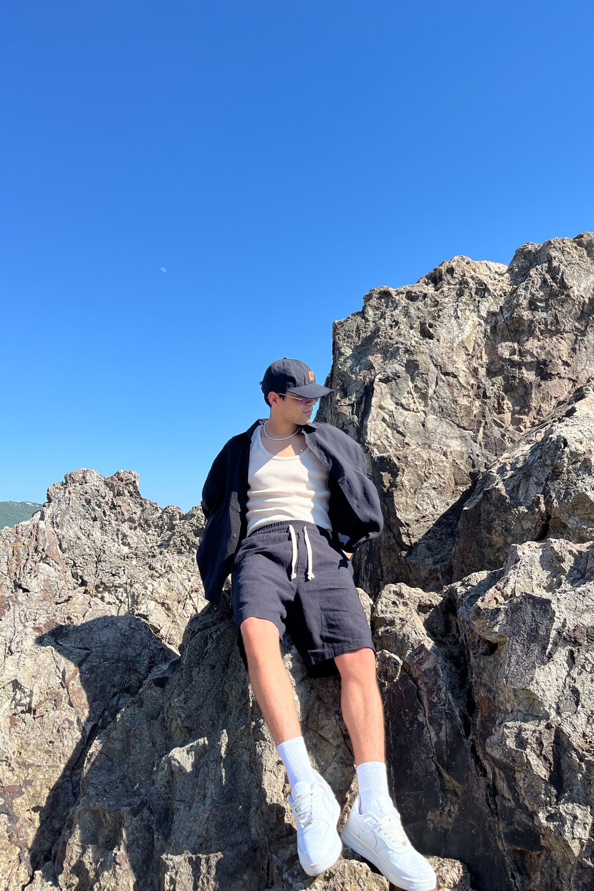 Bermuda Keten Şort
