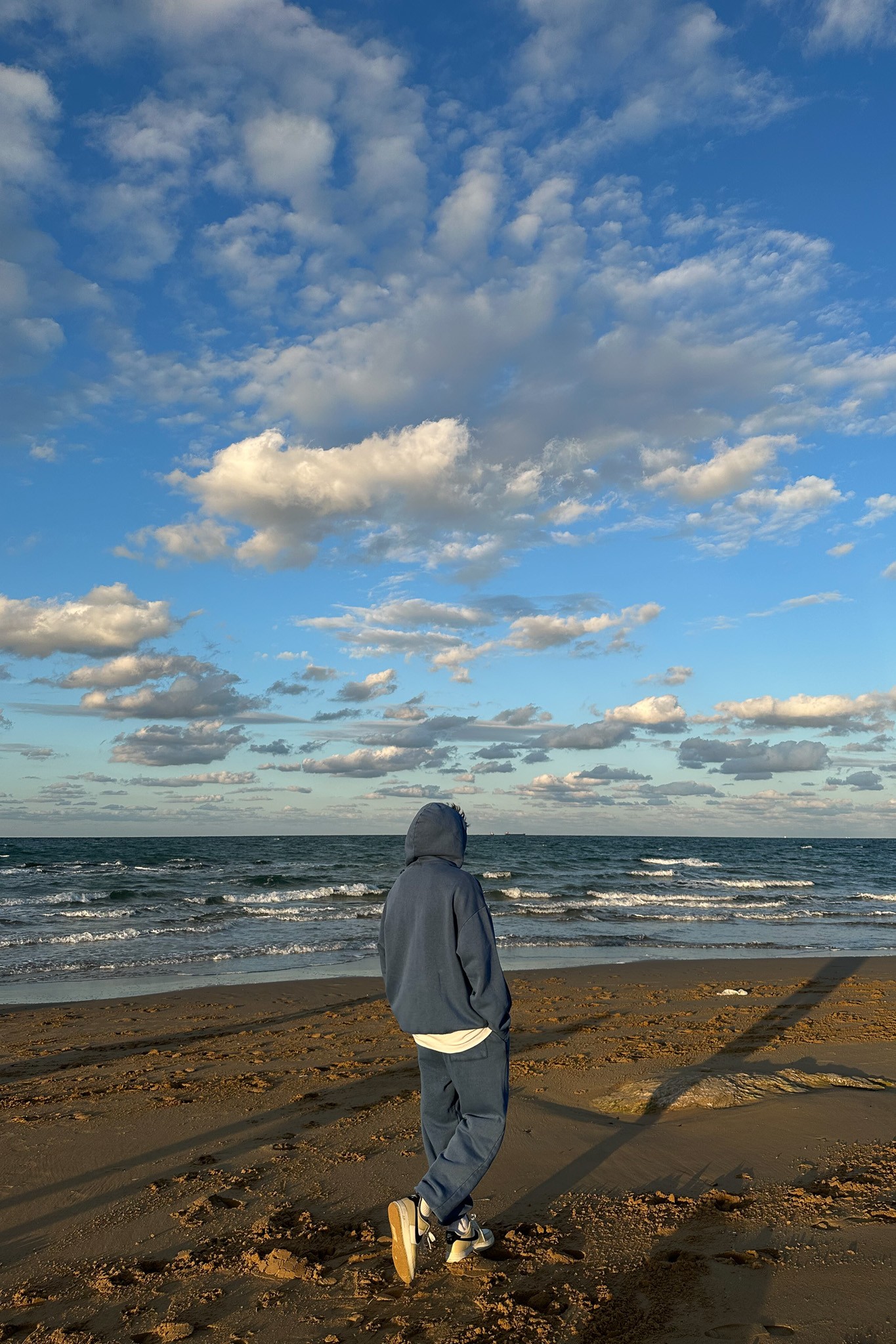 Comfy Mavi Oversize Eşofman Takımı