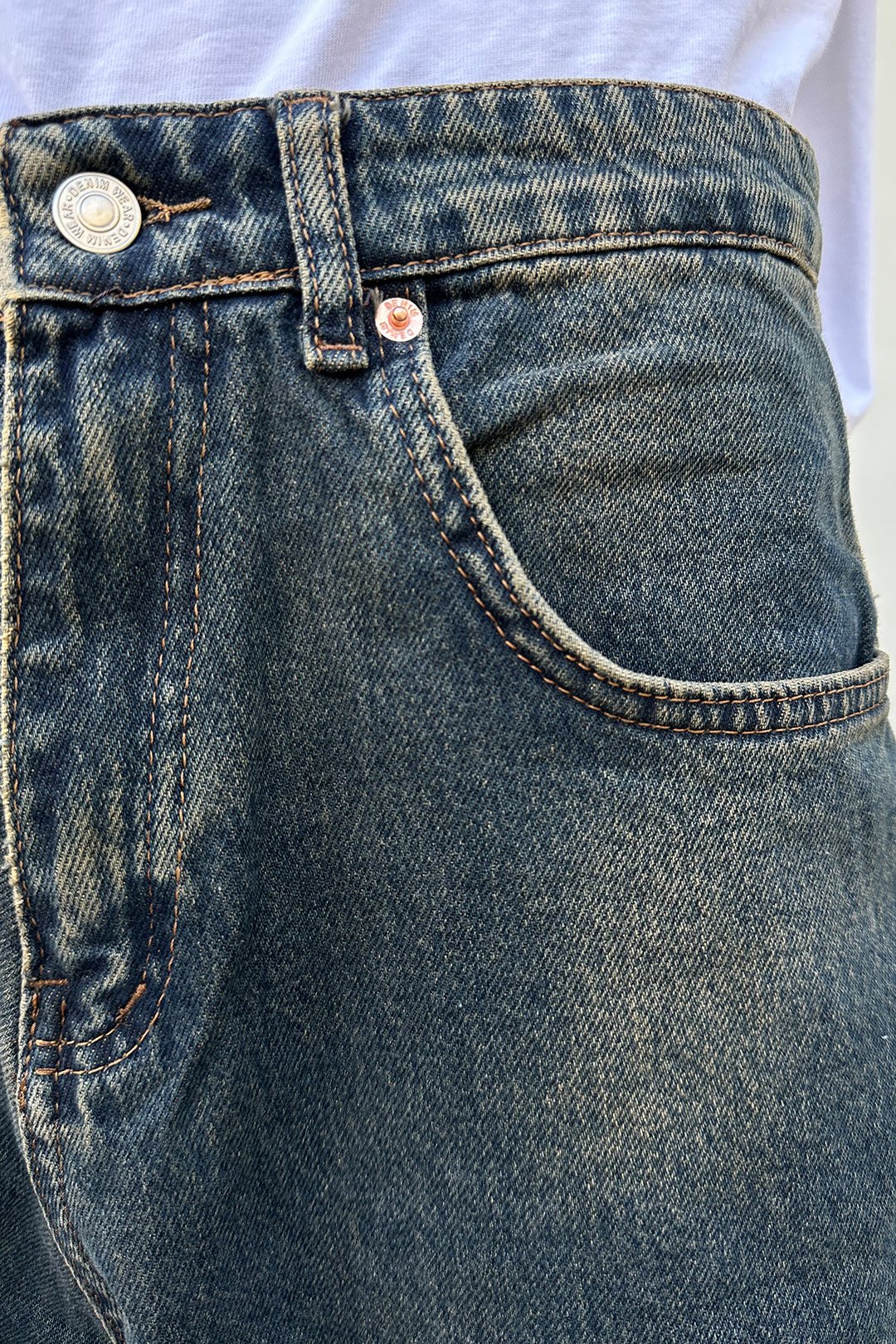 Line Asit Rengi Baggy Jean Pantolon