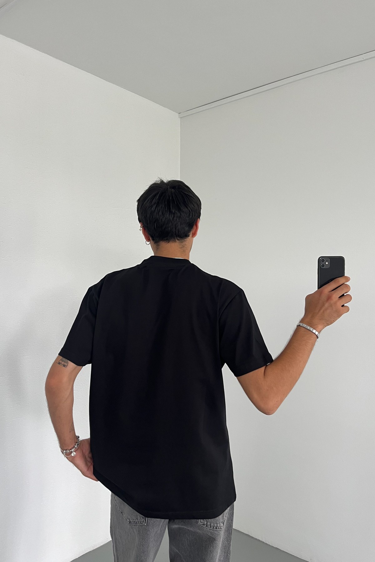 Champion Baskılı Basic Tshırt