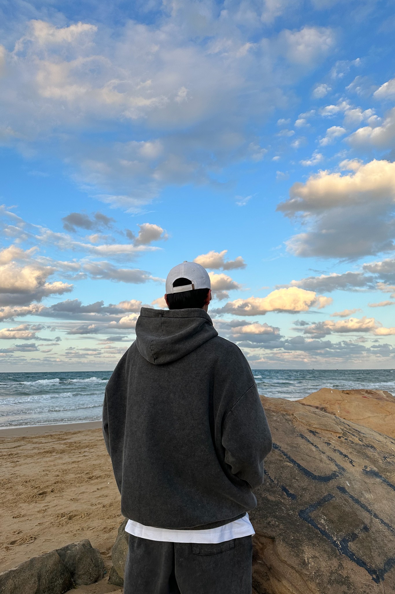 Comfy Füme Oversize Eşofman Takımı