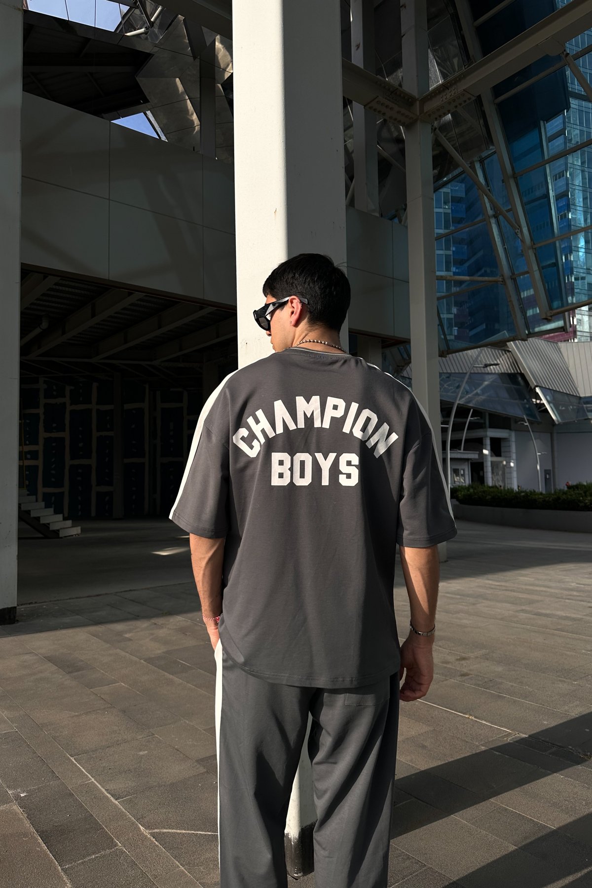 Champion Boys Baskılı Takım