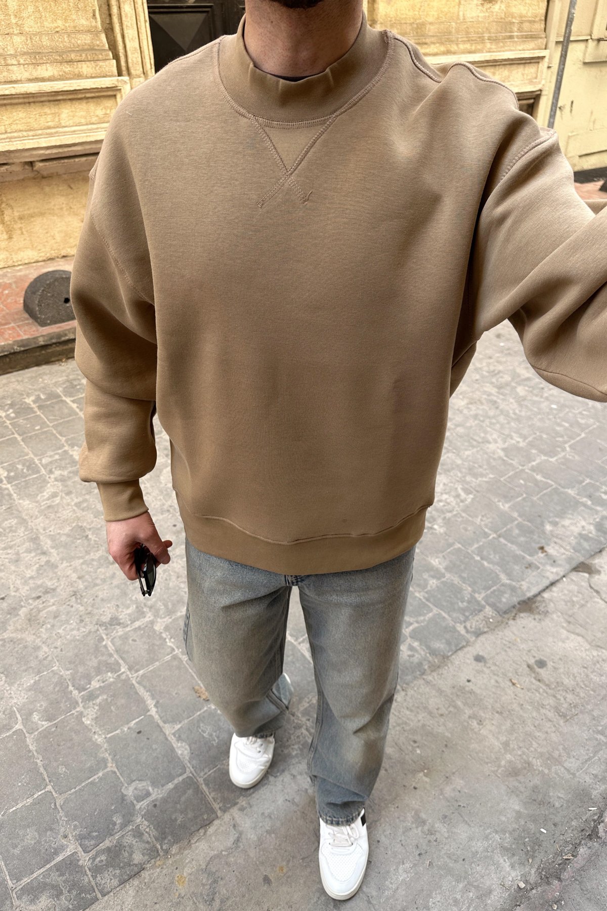 Dikiş Detaylı sweatshirt