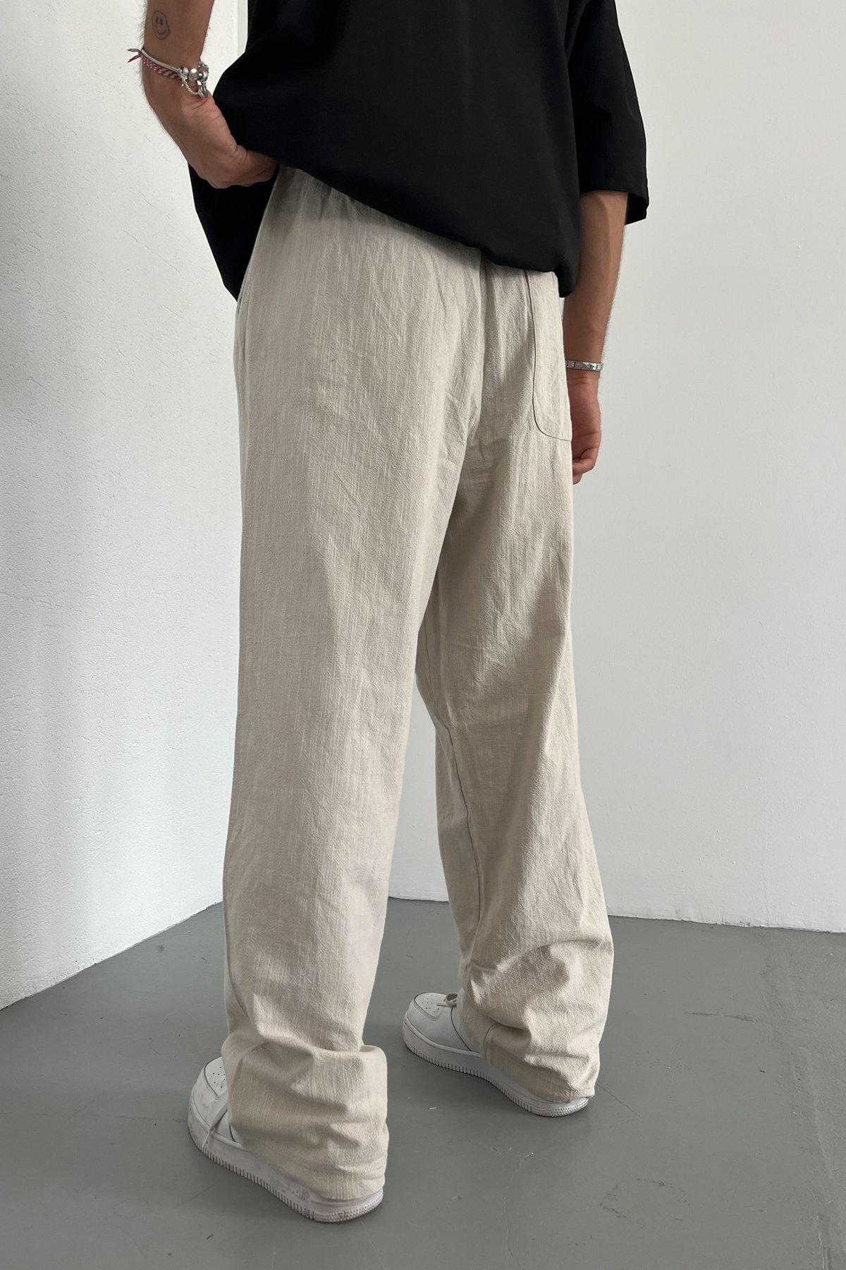 VAMS KETEN BAGGY PANTOLON