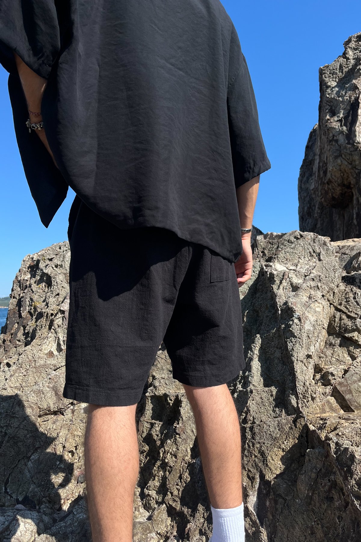 Bermuda Keten Şort