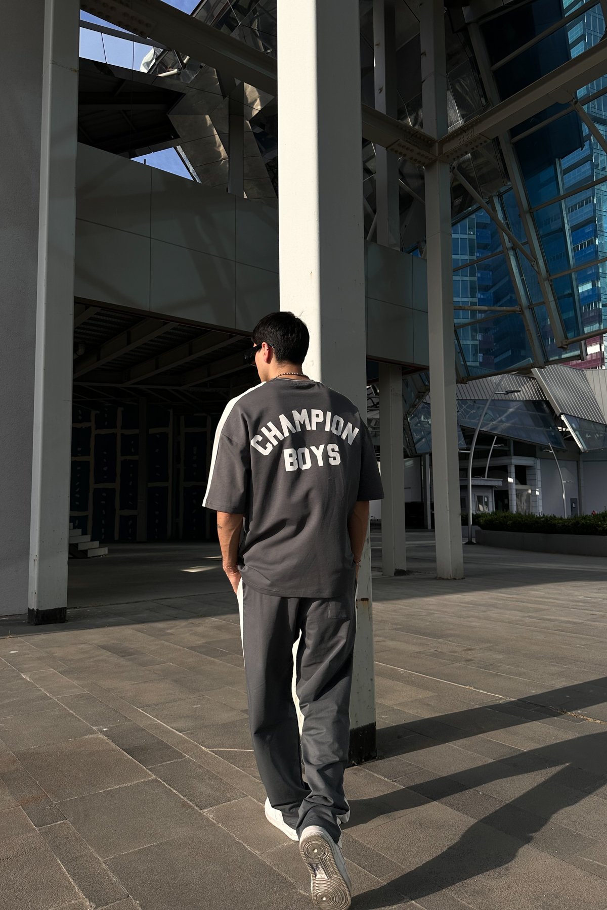 Champion Boys Baskılı Takım