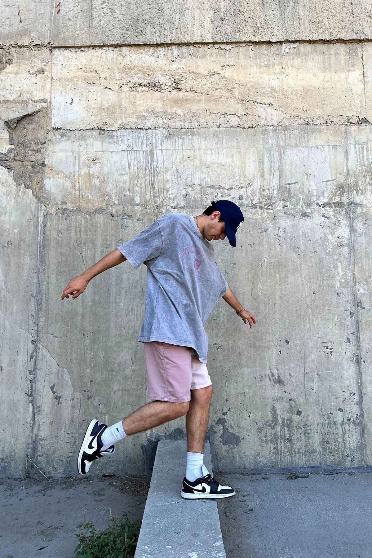 Sublımınal Force Baskılı Oversize T-Shirt