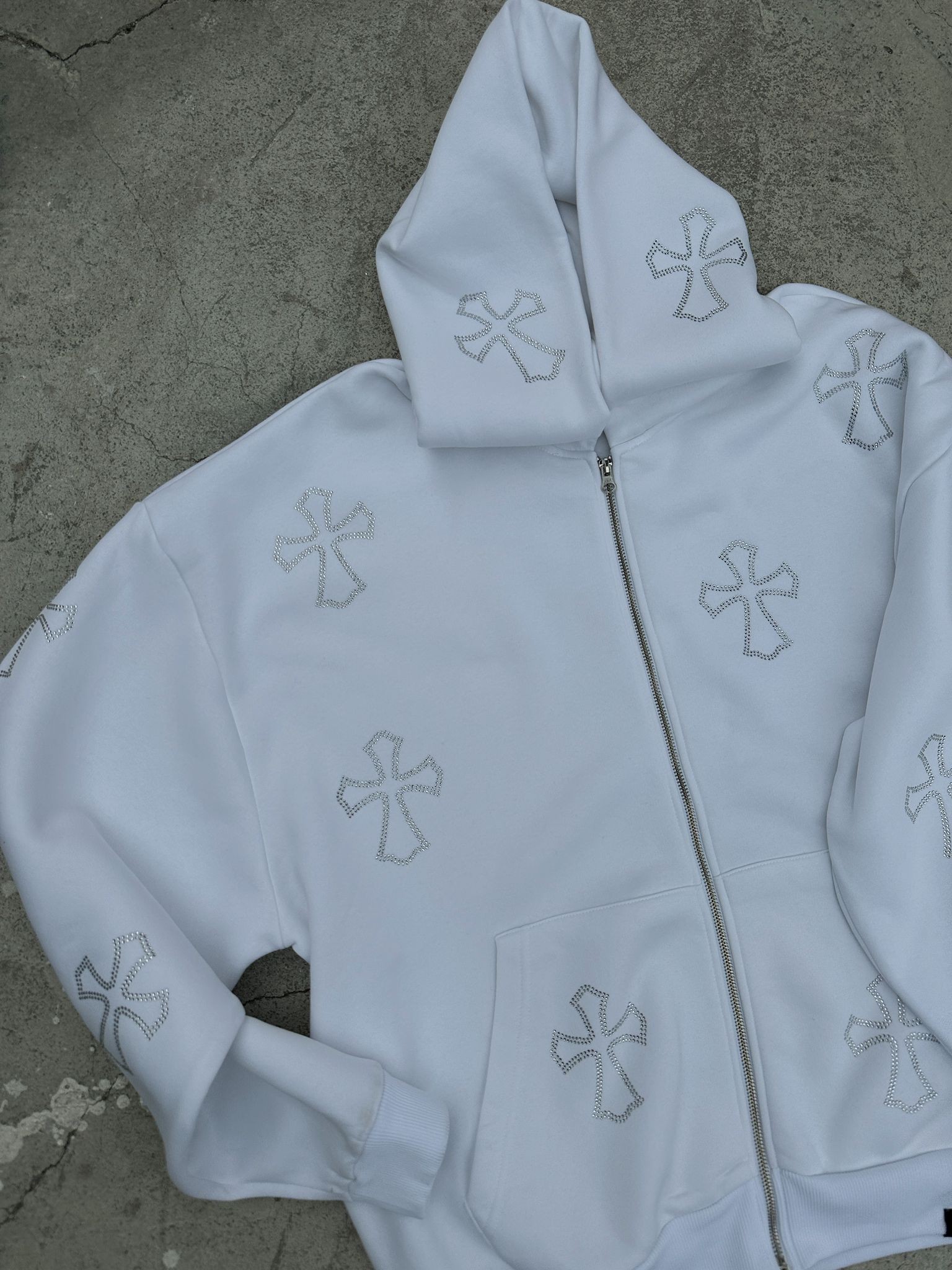Taş Baskılı Hoddie