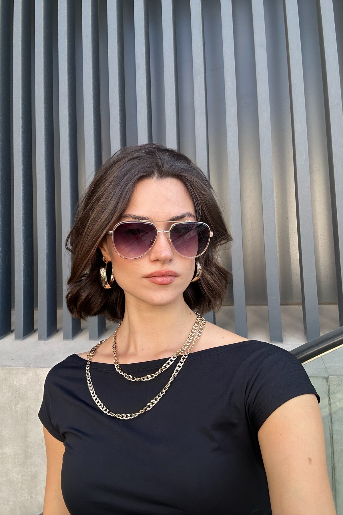 Tom Ford Gözlük Siyah-Gold