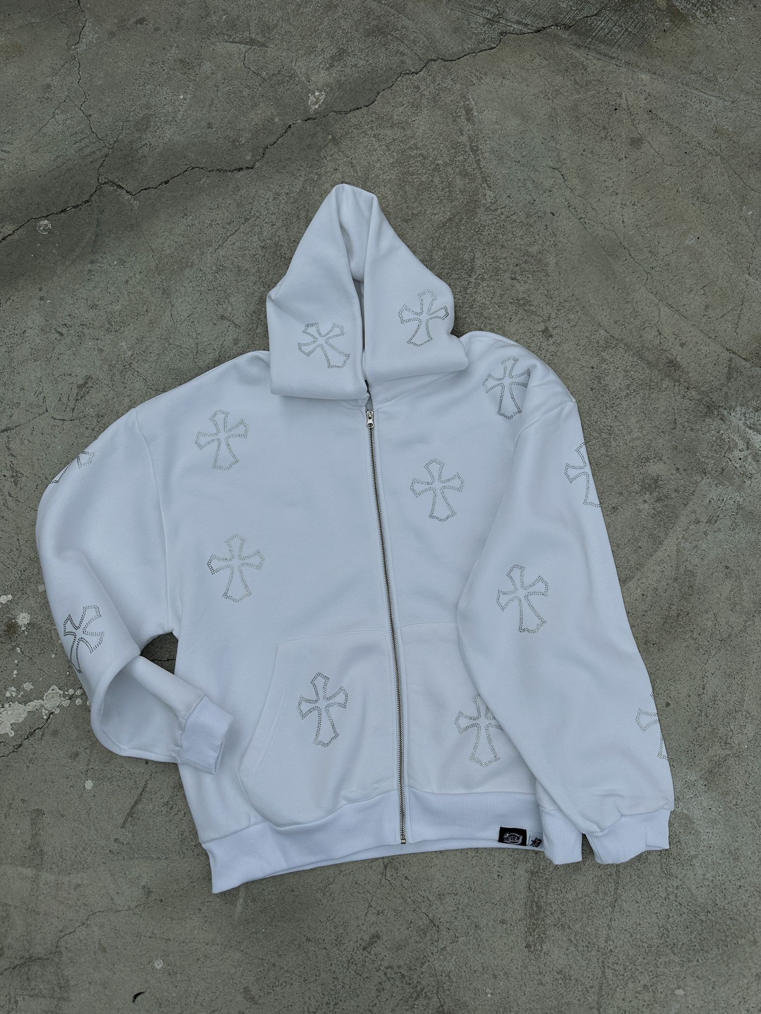 Taş Baskılı Hoddie
