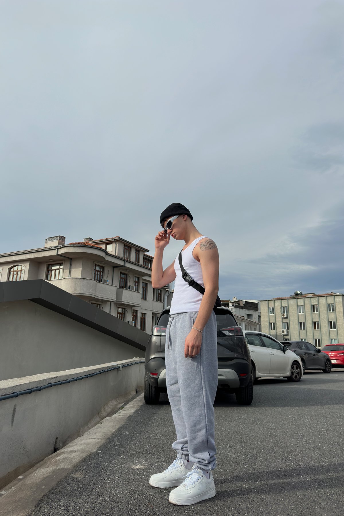 Premium Jogger Eşofman Altı - Gri
