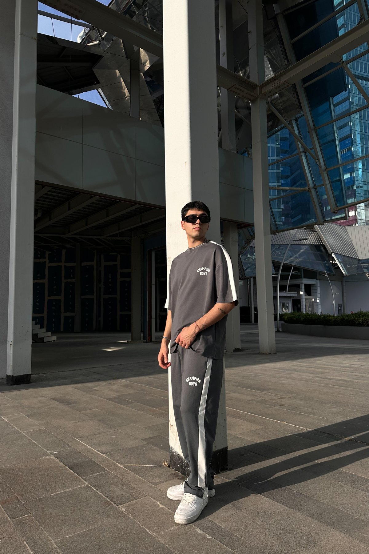 Champion Boys Baskılı Takım