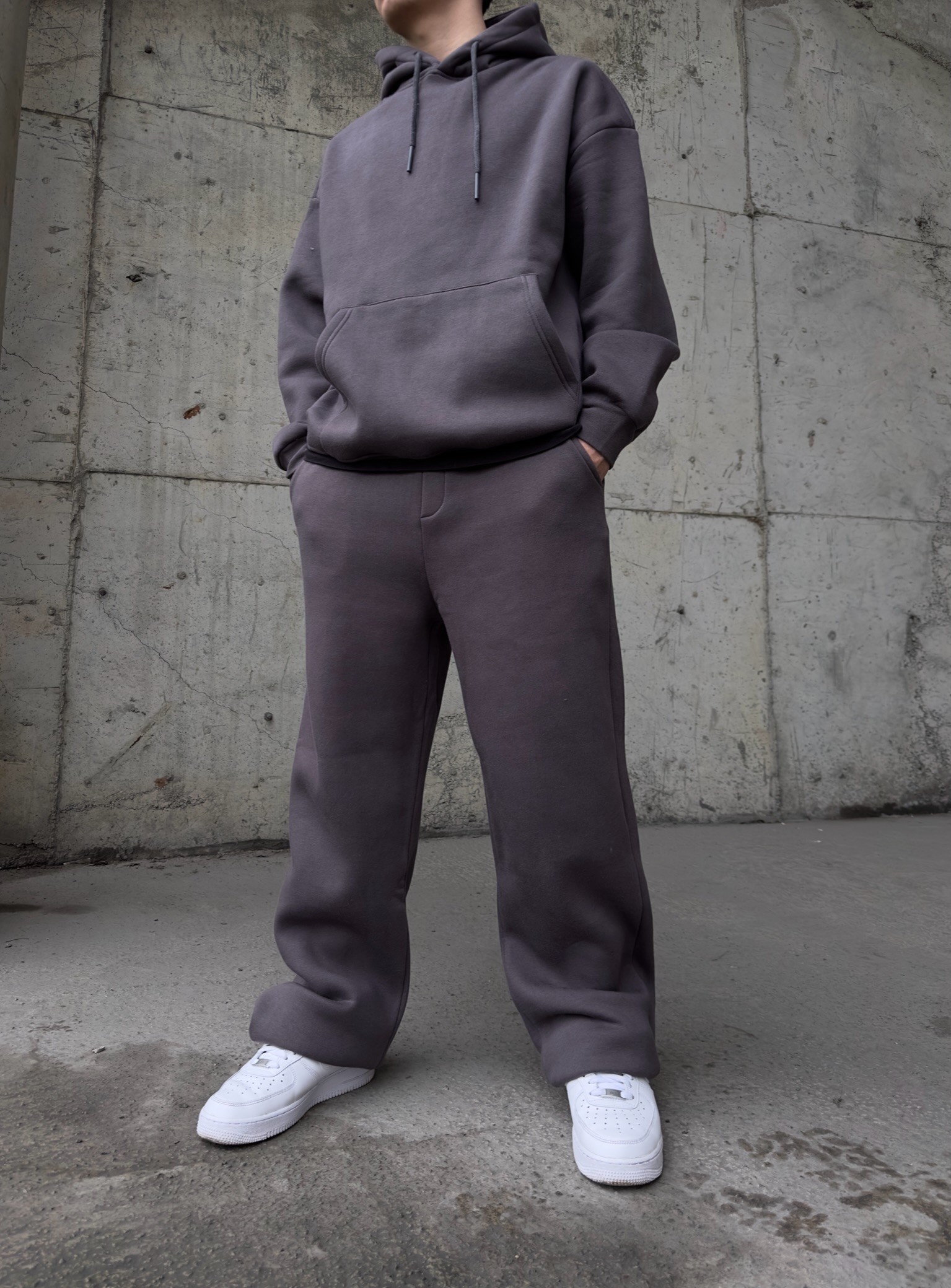Kanguru Cepli Oversize Takım