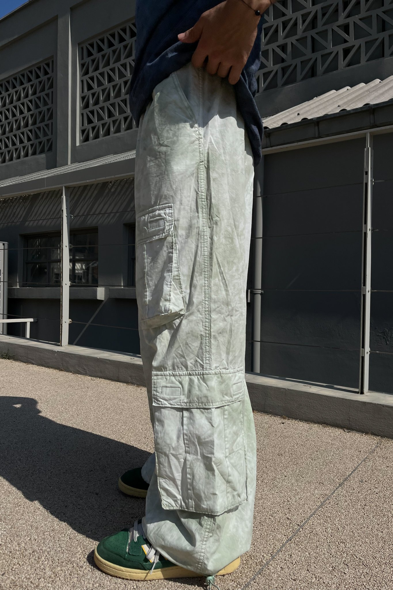 CQ Batik Desen Baggy Paraşüt Pantolon
