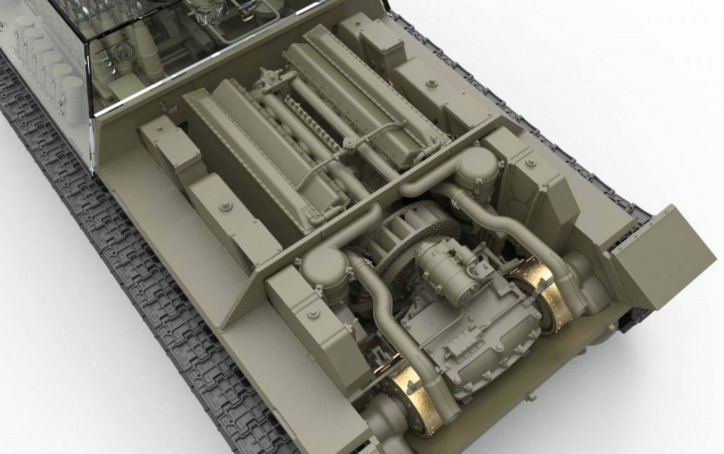 MiniArt 35197 1:35 SU-122 Mid. Production Interior Kit