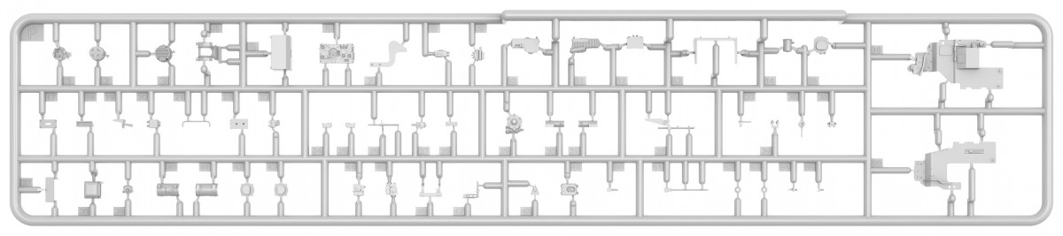 MiniArt 37013 1:35 Tiran 4 Sharir Yeni Tip Interior Kit