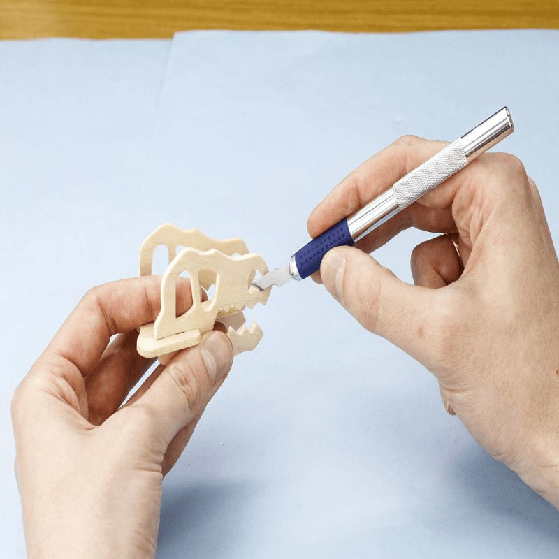 Modelcraft Yumuşak Saplı Maket Bıçağı #1 Seti (125 mm)