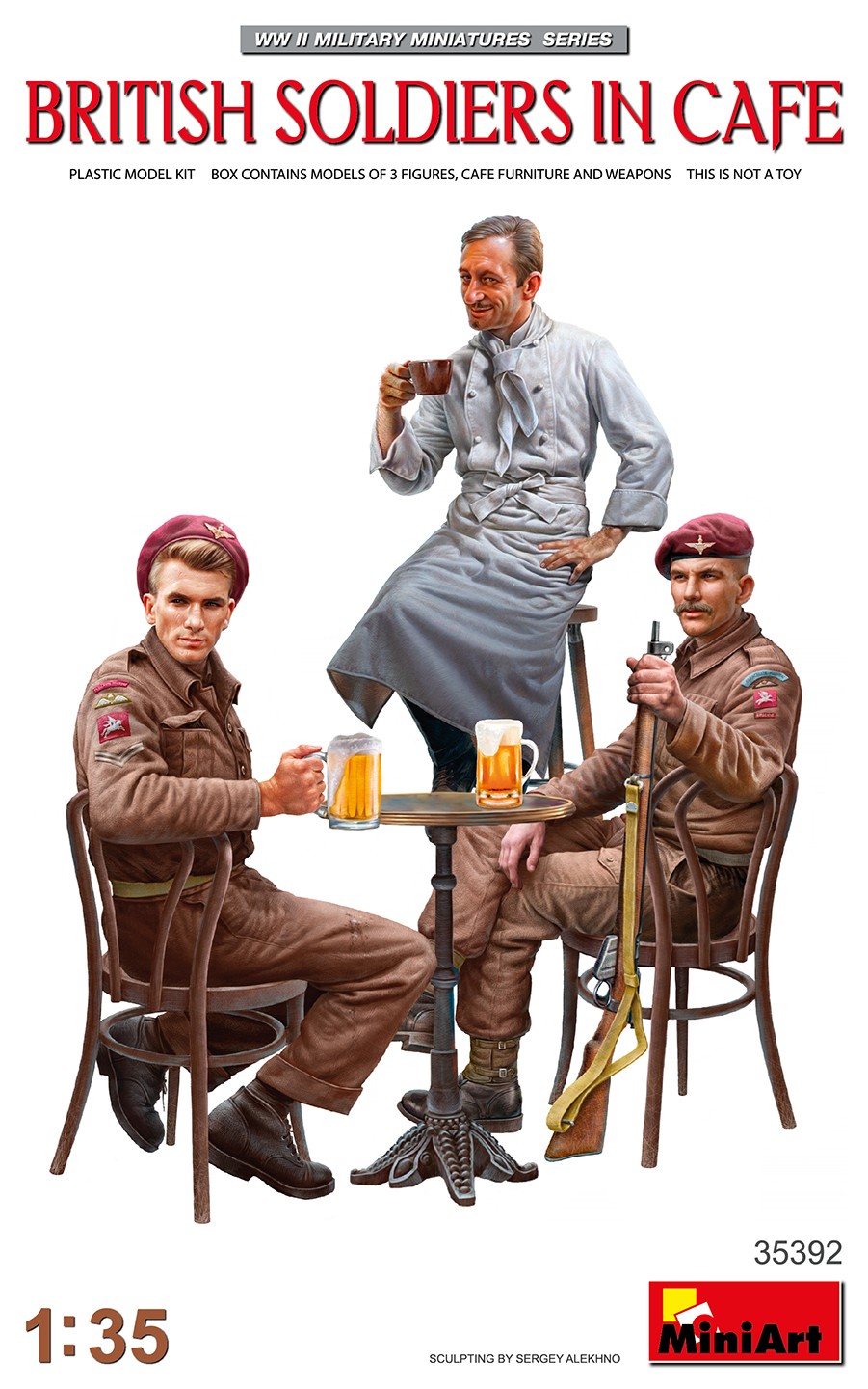 MiniArt 35392 1:35 Kafedeki İngiliz Askerler