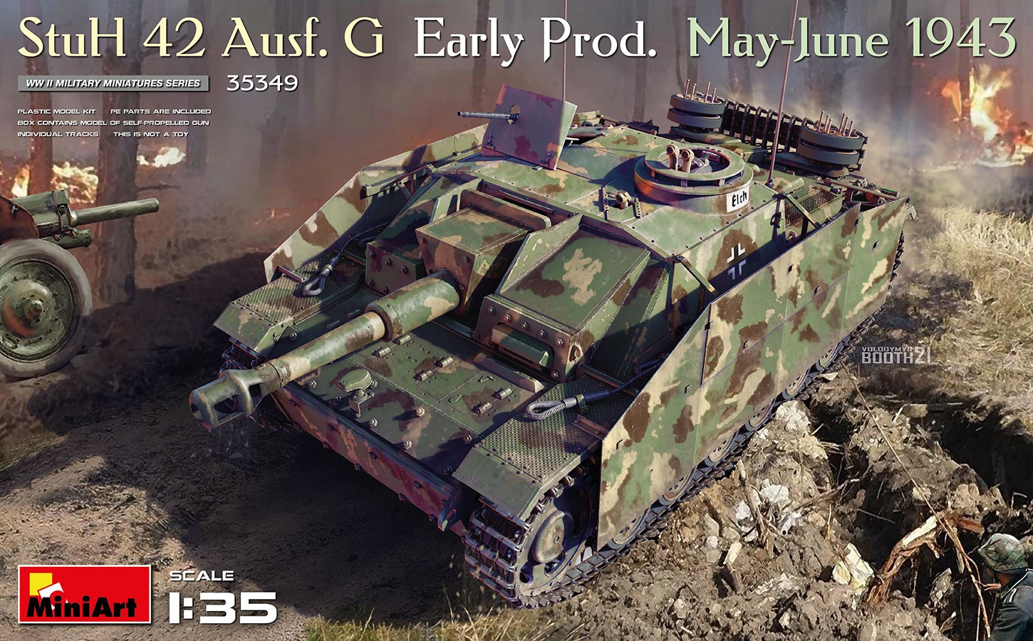 MiniArt 35349 1:35 StuH 42 Ausf. G. Early Prod (Mayıs-Haziran 1943)