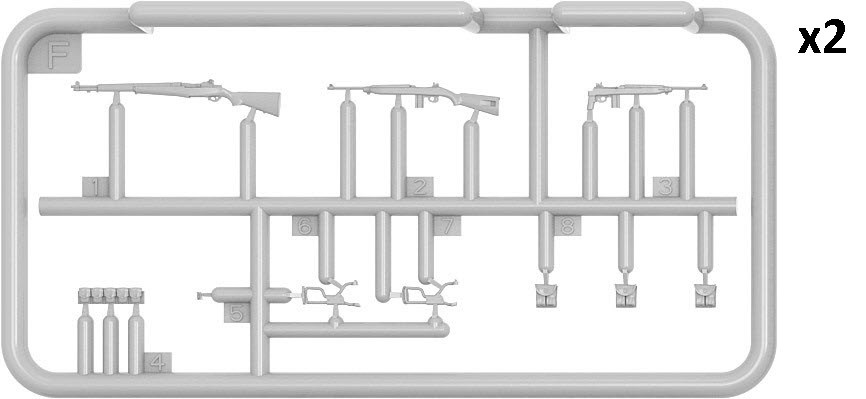 MiniArt 35407 1:35 ABD Piyade Tank Sürücüleri Set 1