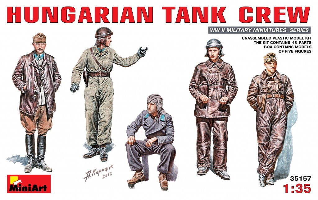 MiniArt 35157 1:35 Macar Tank Mürettebatı