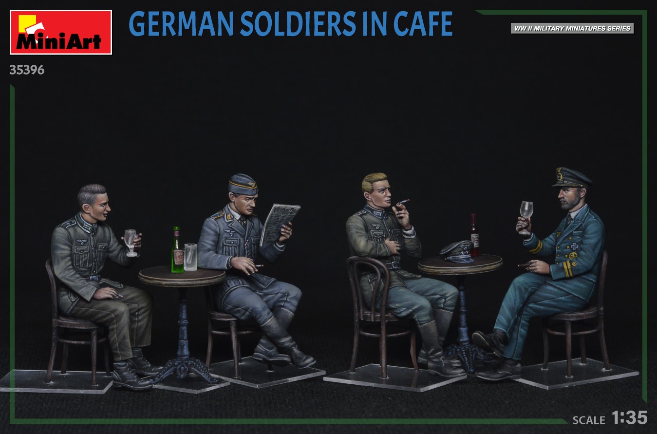 MiniArt 35396 1:35 Kafedeki Alman Askerler