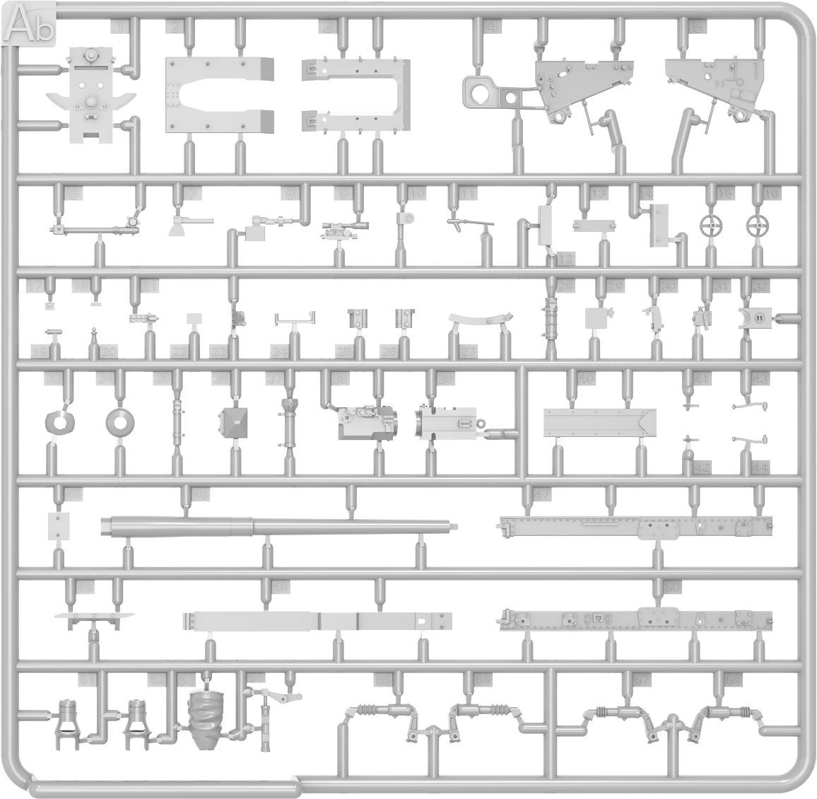 MiniArt 53013 1:35 Alman Geç Dönem 7,5 Cm Pak 40 Tanksavar Topu ve Elit Topçu Alayı Mürettebatı İle Özel Baskı