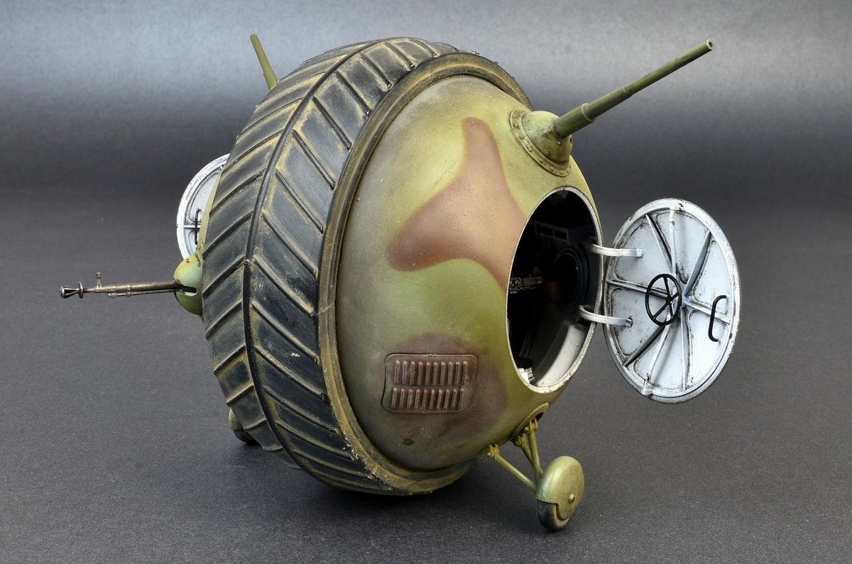 MiniArt 40001 1:35 Sovyet Top Tankı "Sharotank" Interior Kit.