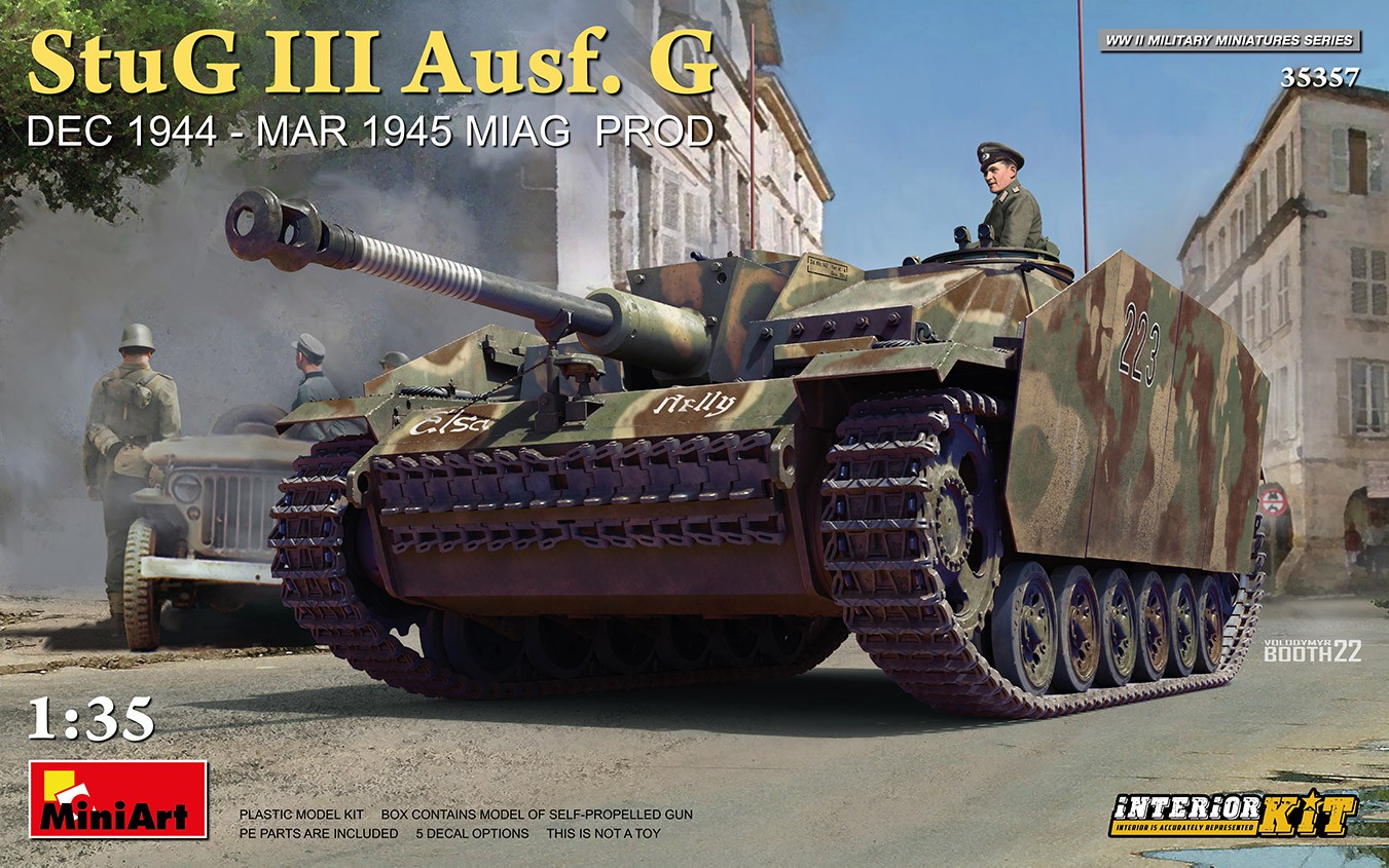 MiniArt 35357 1:35 Miniart StuG III Ausf. G  Ara 1944 - Mart 1945 Interior Kit