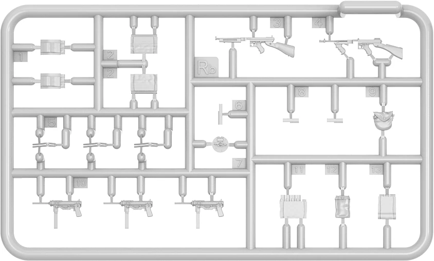 MiniArt 38108 1:35 Amerikan Gangsterleri Maketi