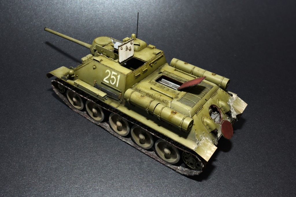 MiniArt 35187 1:35 SU-85 Mod. 1943 (Mid Production) Tam Detaylı İç Mekan