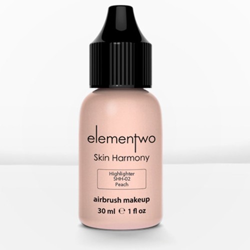 Elementwo Skin Harmony Airbrush Makeup SHH-02 Peach Highlighter 30ml.