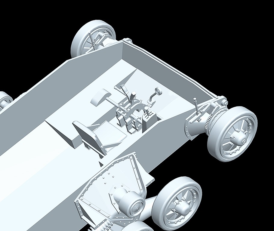 MiniArt 35123 1:35 Valentine Mk 6. Kanada -built Early Prod.