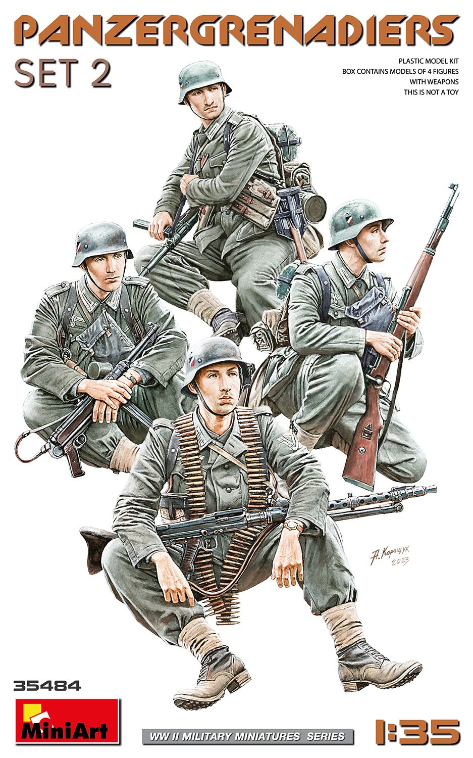 MiniArt 35484 1:35 Panzergrenadiers Seti 2