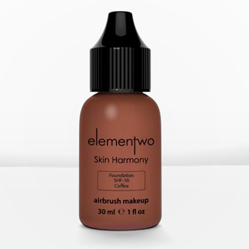 Elementwo Skin Harmony Airbrush Makeup SHF-16 Coffee Fondöten 30ml.