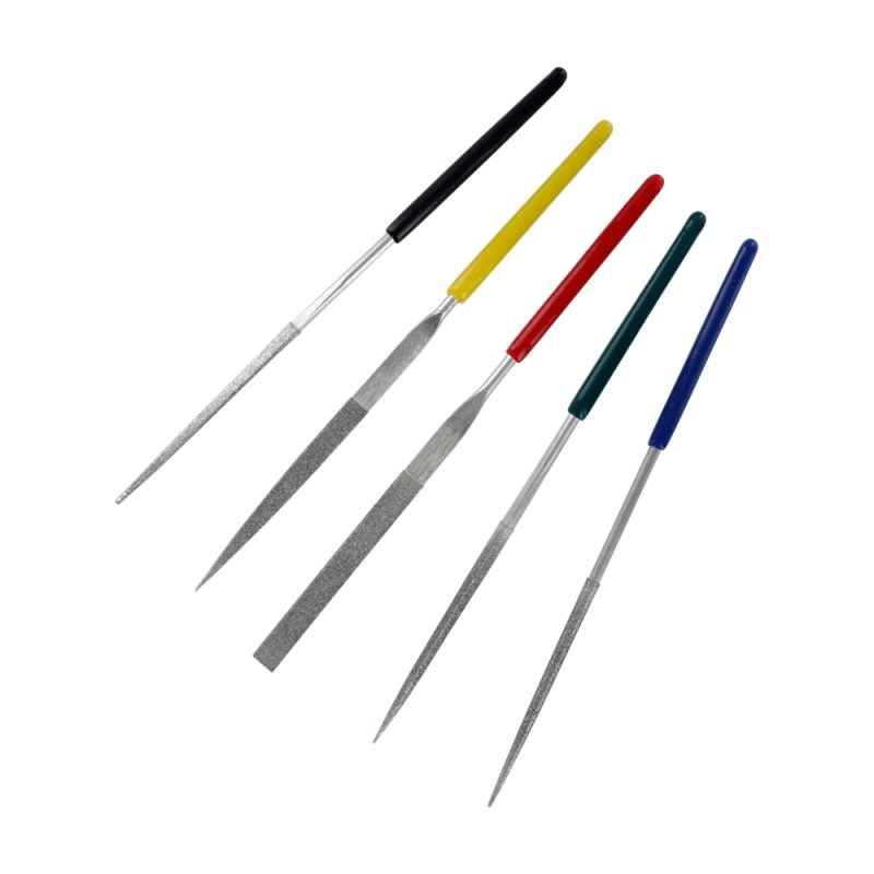 Modelcraft 5 Parçalı Mini Elmas Eğe Seti (100 mm)