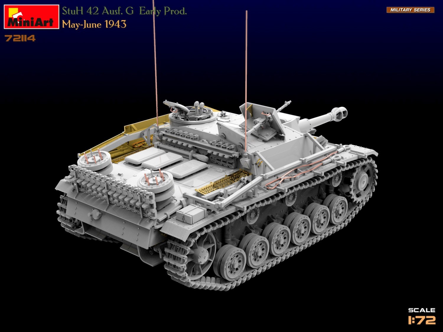 MiniArt 72114 1:72 Stuh 42 Ausf. G Early Prod.