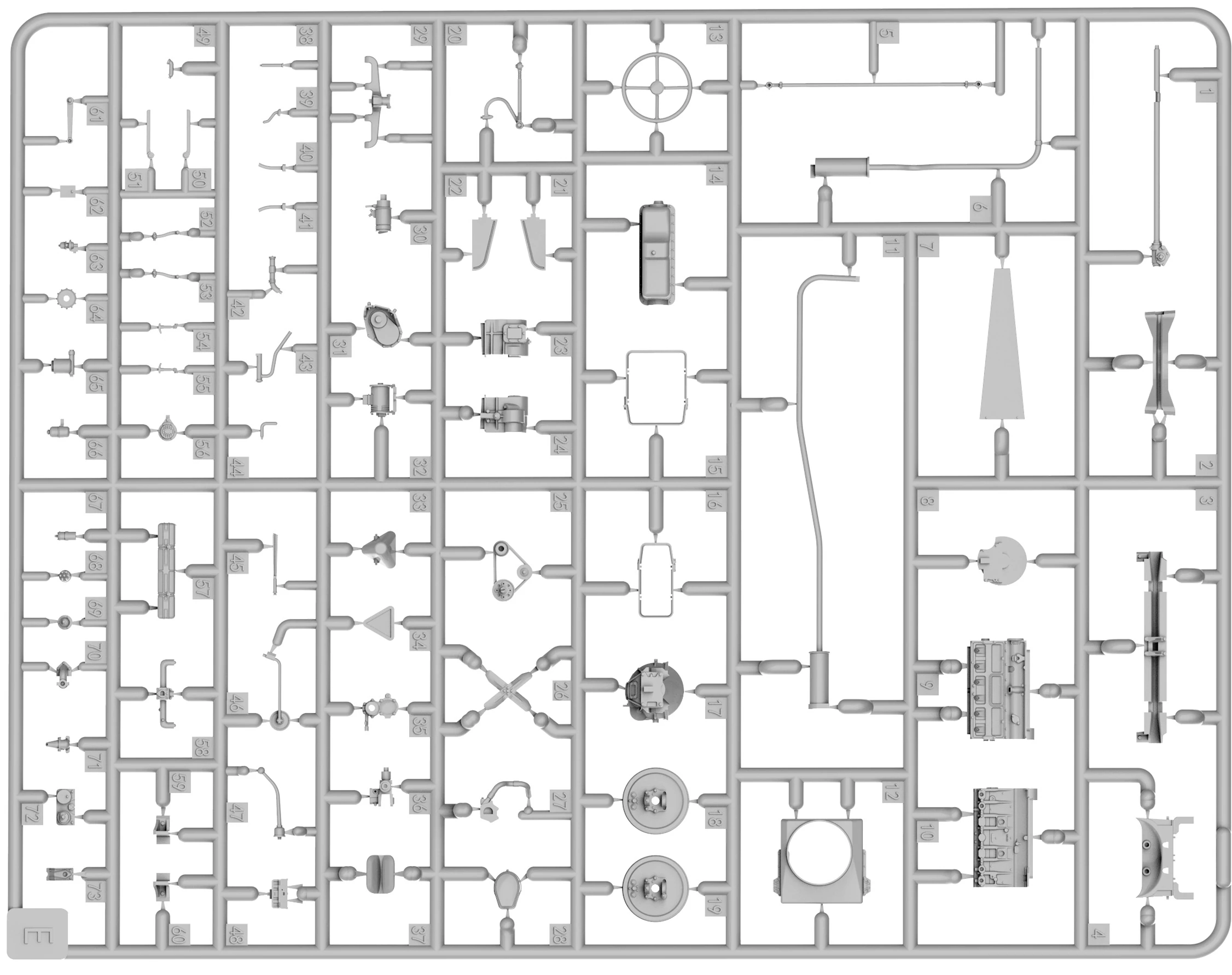 MiniArt 53037 1:35 Feldkuche Auf 3,6-36S 3t. LKW PmQ600-Tipi