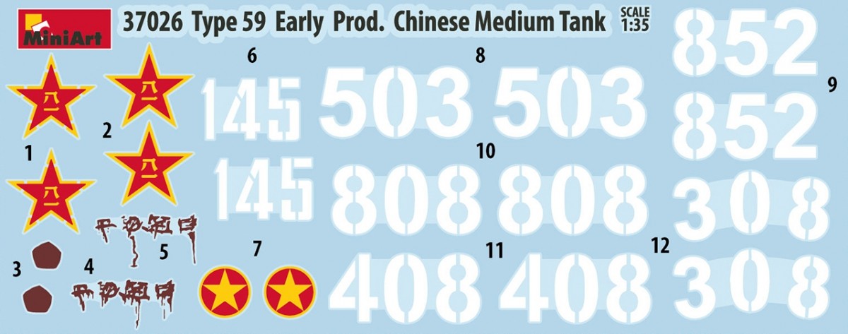 MiniArt 37026 1:35 Type 59 - İlk Üretim Çin Medium Tank