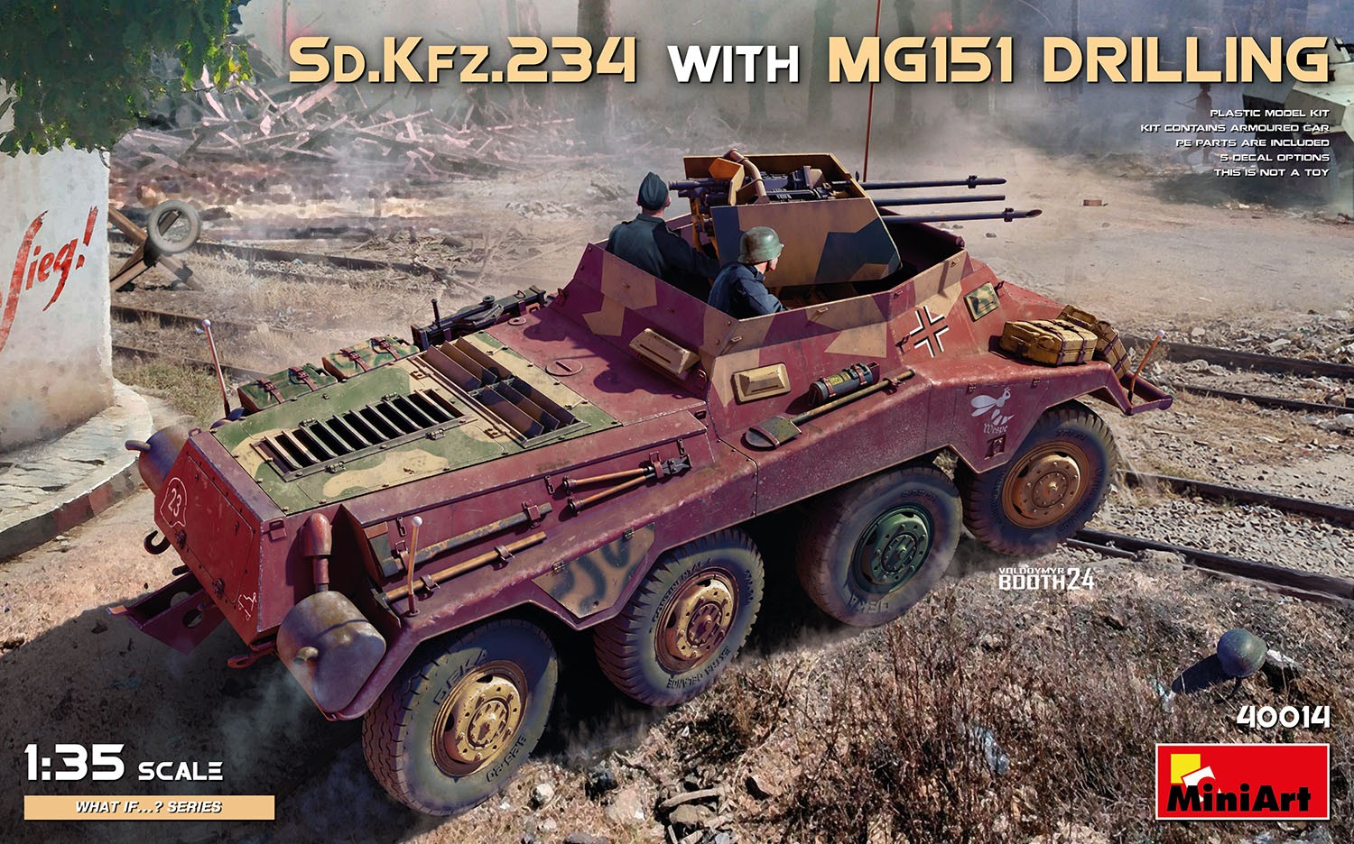 MiniArt 40014 1:35 MG151 Delici ile Sd.Kfz.234